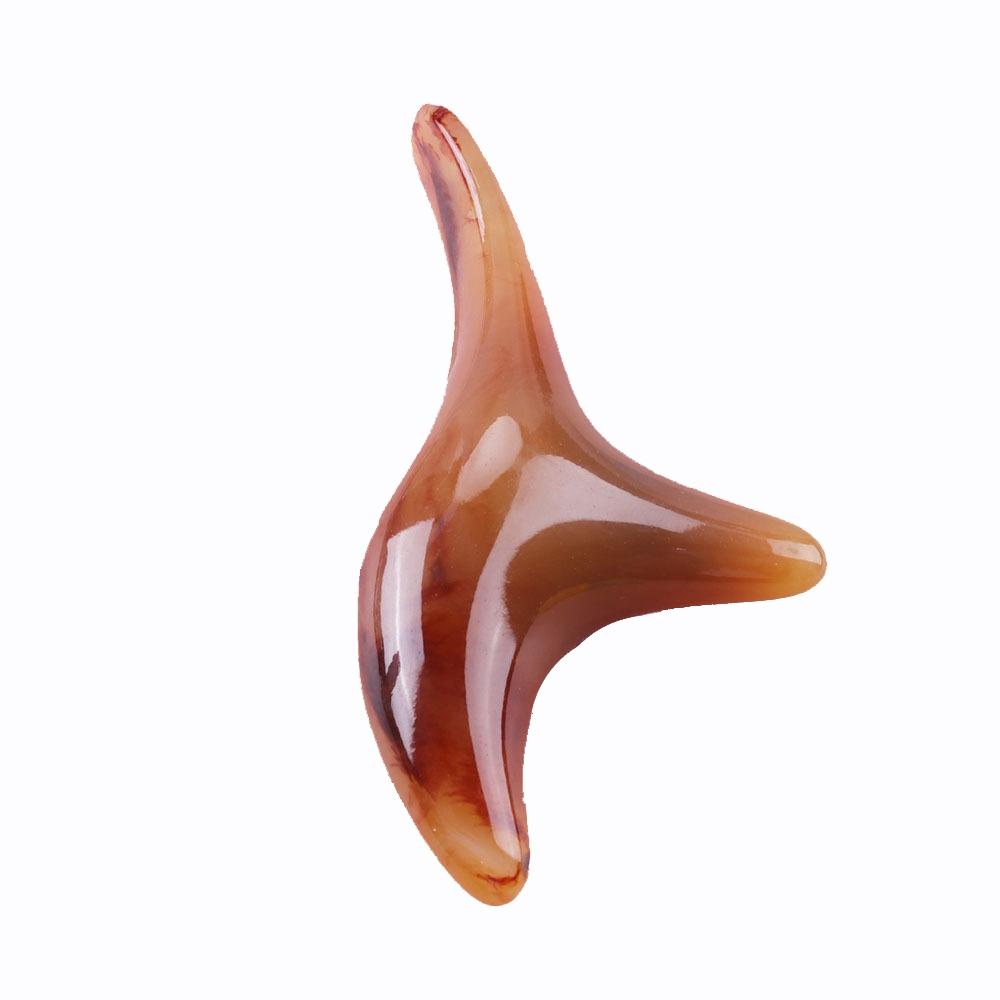 Triangle Sparrow Massager Point Stick - Amber