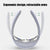 Mini Cervical Vertebra Massager For Neck Protection 159X129X61.5 Mm - Gray