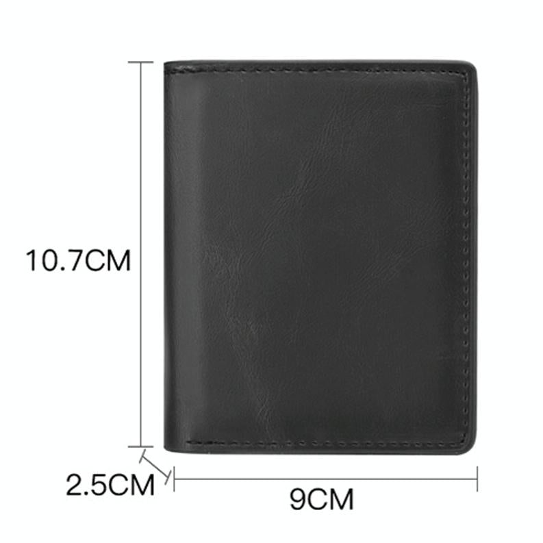 Rfid Blocking Short Wallet With Automatic Pop Up