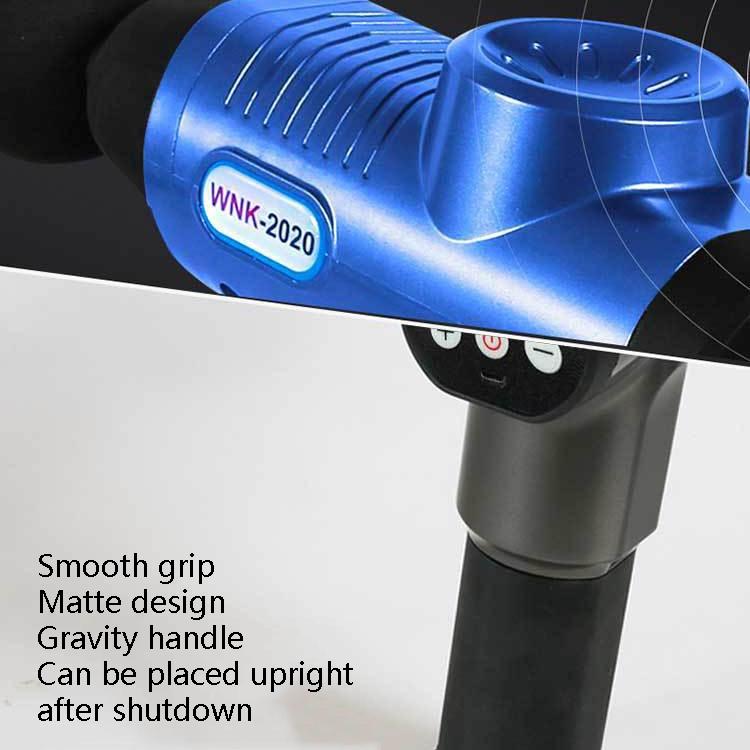 Portable Electric Massager For Muscle Relaxation And Fitness - Blue