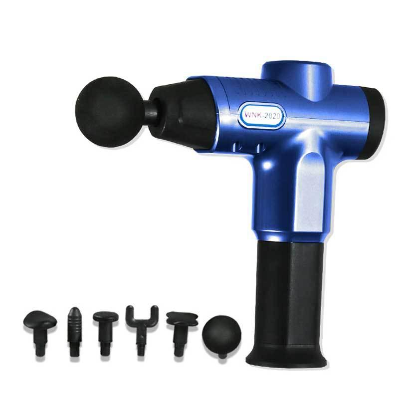 Portable Electric Massager For Muscle Relaxation And Fitness - Blue