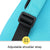 Multifunctional Crossbody Backpack For Outdoor Adventures - Sky Blue And Yellow