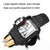 Waterproof Fitness Backpack For Swimming And Travel - Simple Black Bottom Blue Word