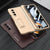 For Samsung Galaxy Z Fold4 5G Foldable Magnetic Flip Case With Holder & Pen Slot - Gkk - Silver