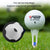 20-Pack Golf Ball Tee Holder For Competition - 83Mm Spike Balls