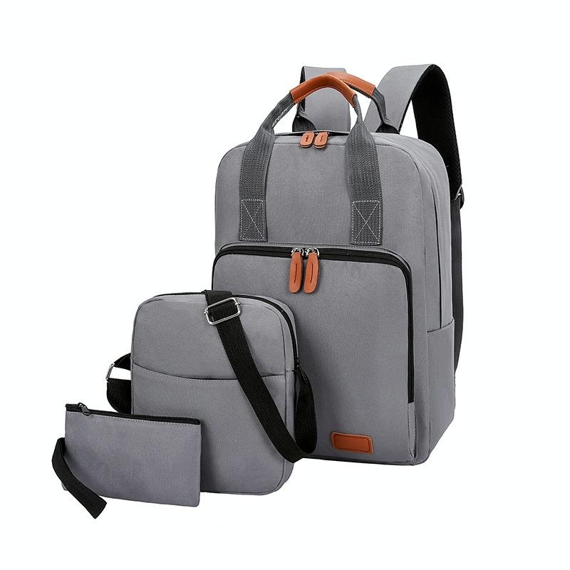 3-in-1 Student Usb Backpack - Multi-functional - Black