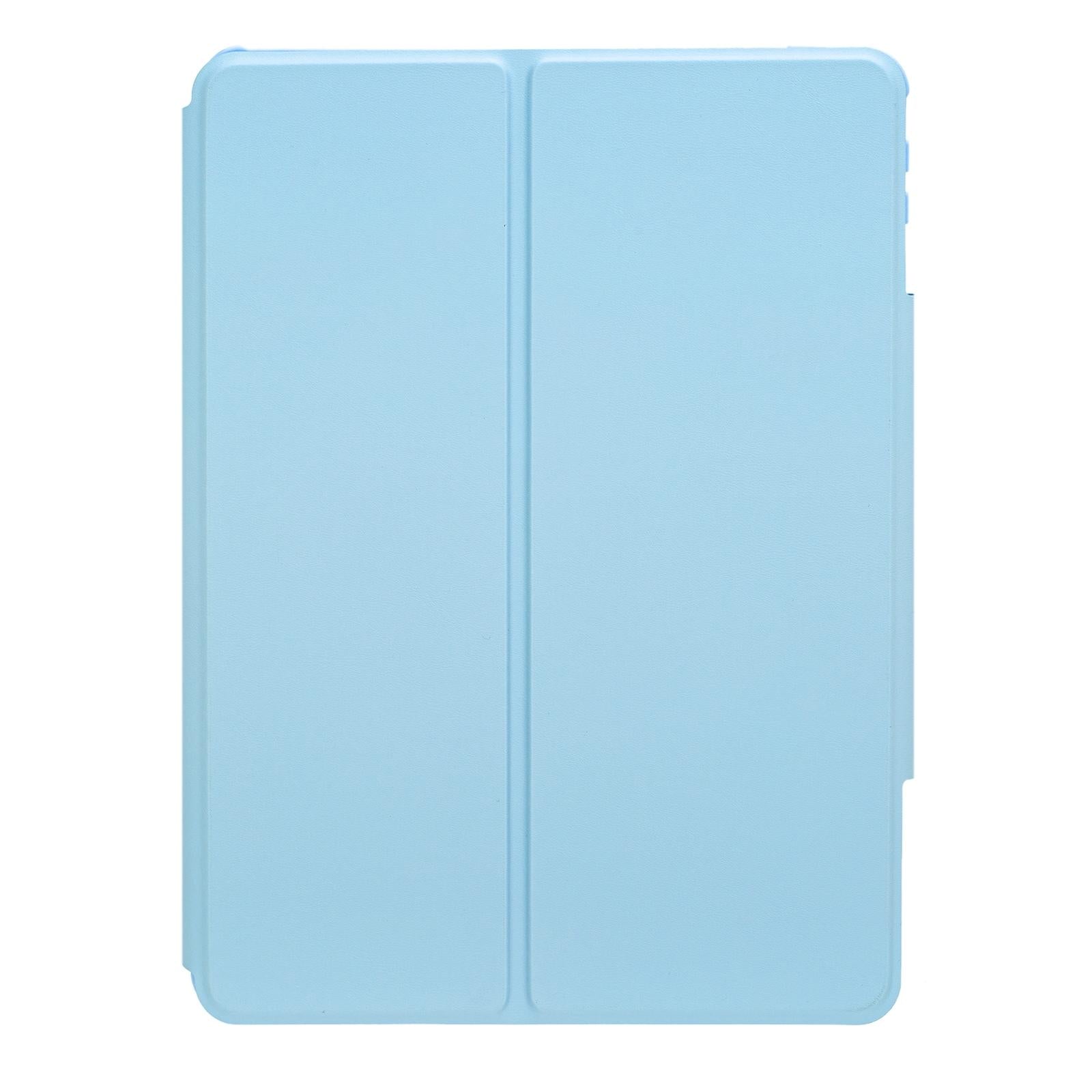 360 Rotation Bluetooth Keyboard Leather Case For Ipad 10.9 2022 With Touch Control And Backlight - Blue