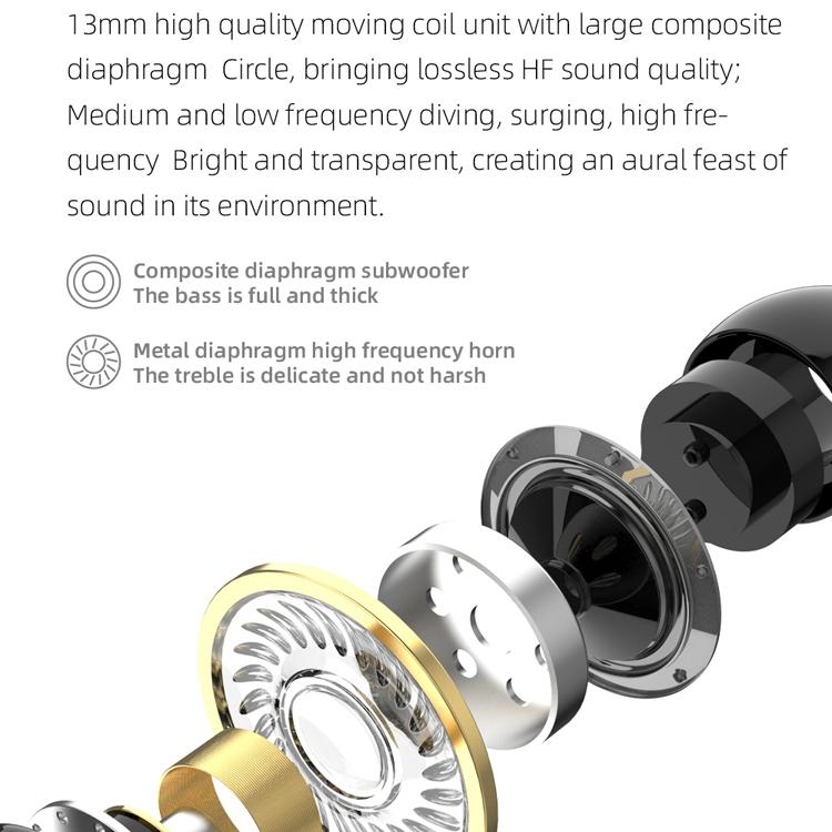 Wireless Sports Earphones - F8 Bluetooth 5.1 Ear-mounted Stereo - Black + Red