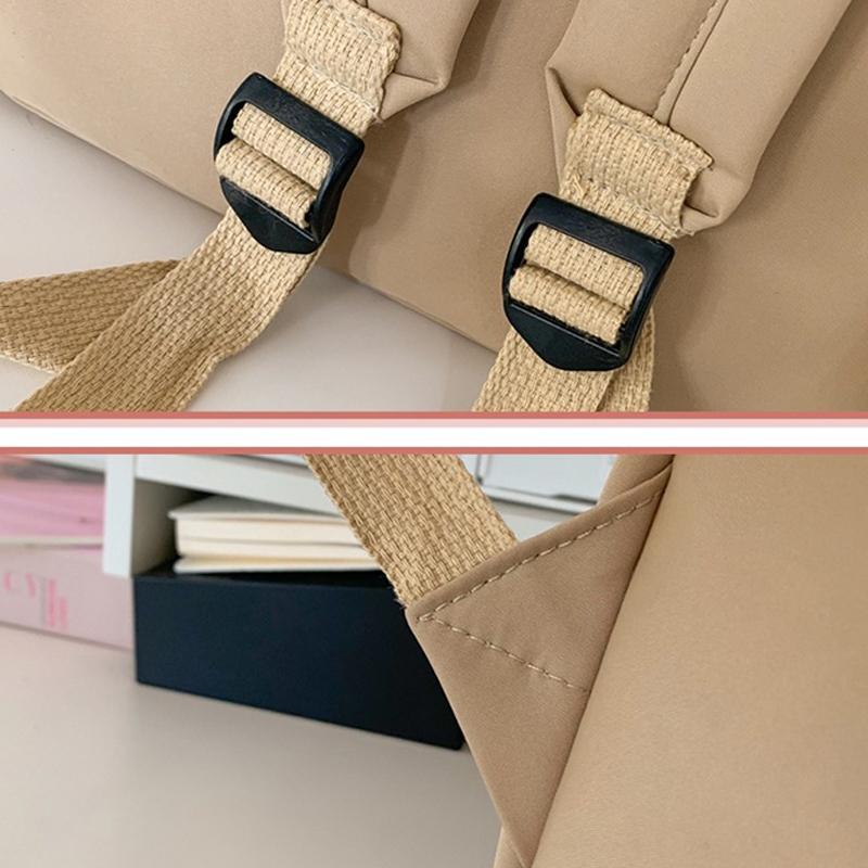 Versatile Large Capacity Backpack For Students - White