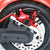 Upgraded 3-in-1 Scooter Brake & Seat Set for Xiaomi M365 Pro - Black Brake + Silver Adapter