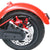 Upgraded 3-in-1 Scooter Brake & Seat Set for Xiaomi M365 Pro - Black Brake + Silver Adapter