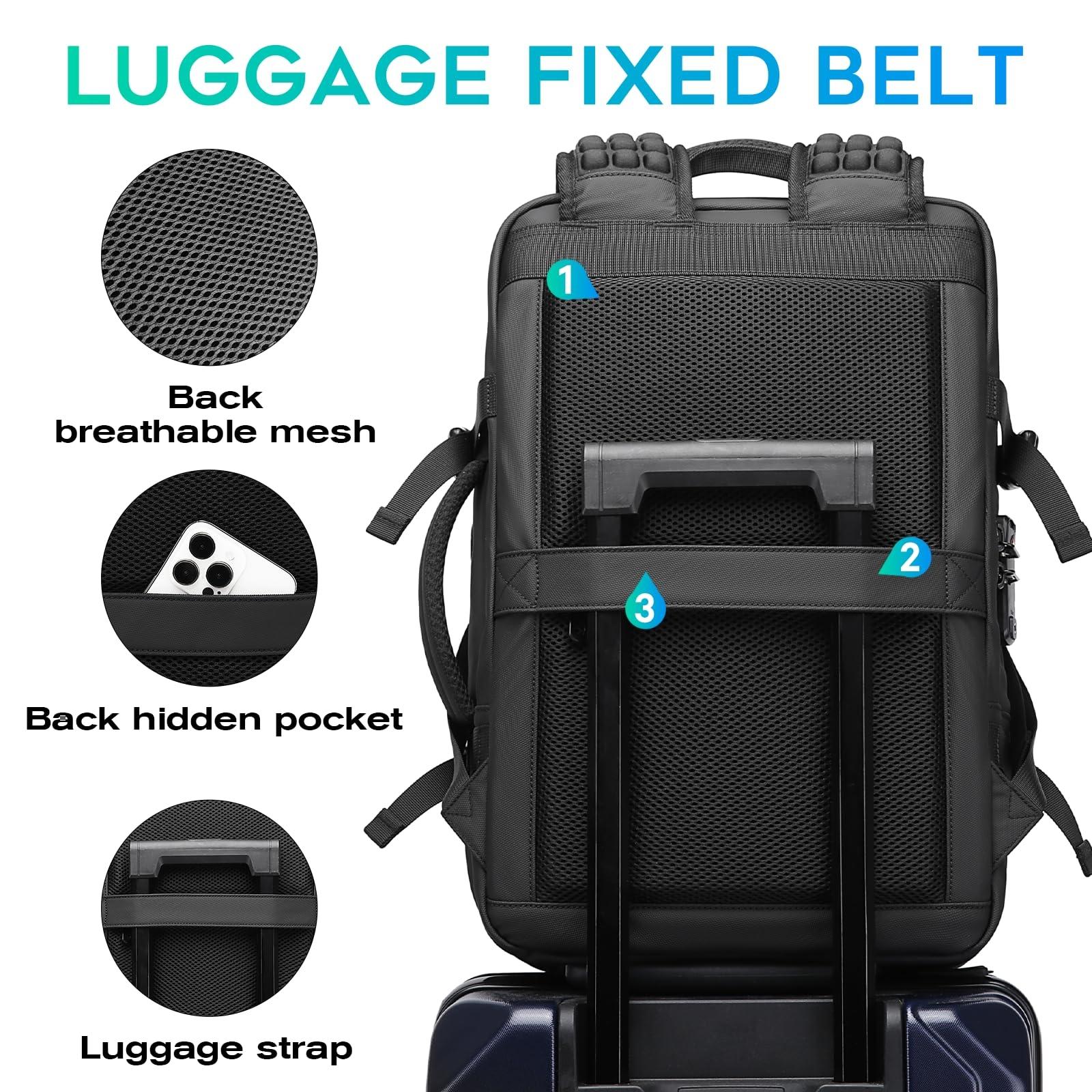 Large Capacity Men Shoulder Backpack - Gray