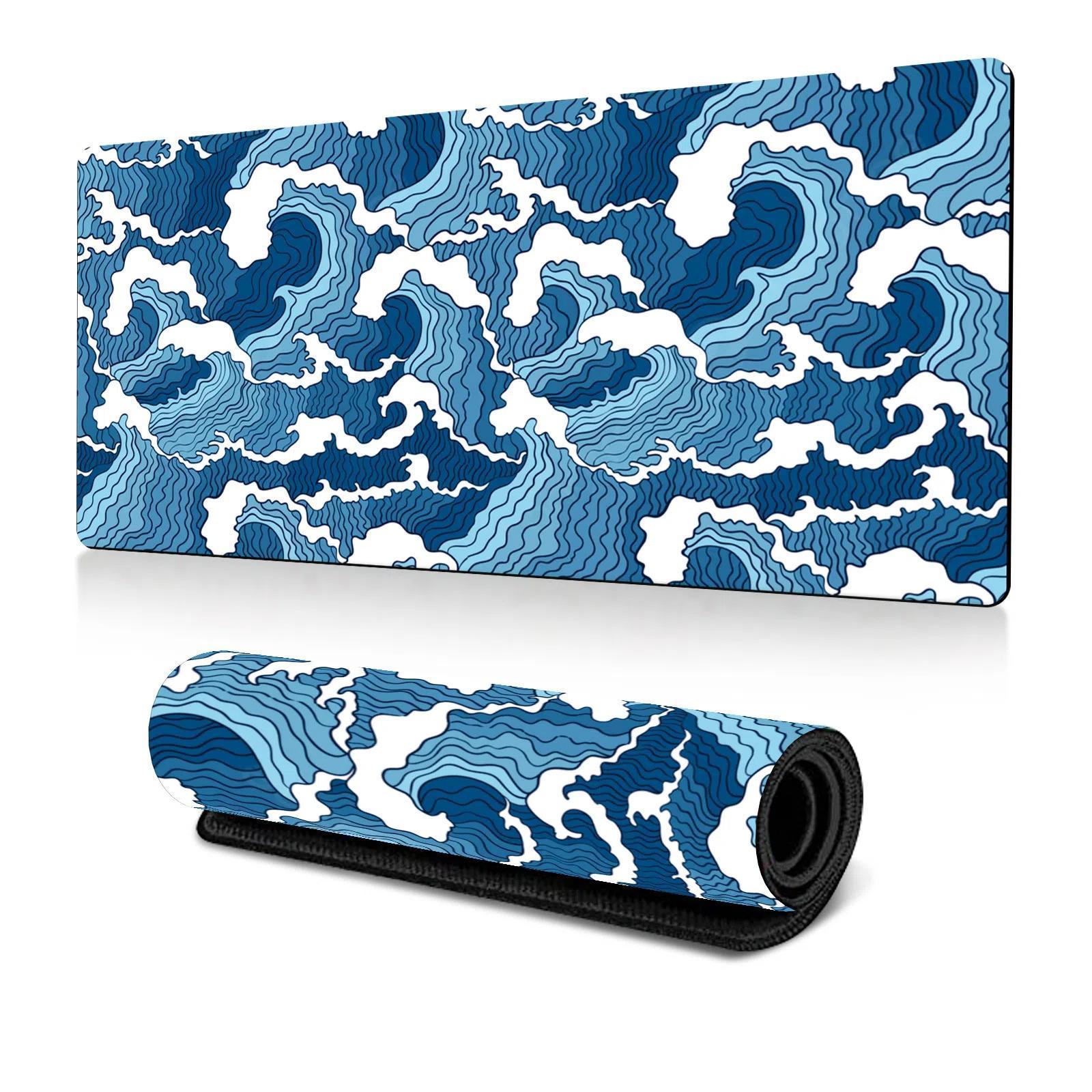 Abstract Gaming Desk Mat 300 X 600 X 2Mm - Abstract Fluid 9 - 300X600X2Mm