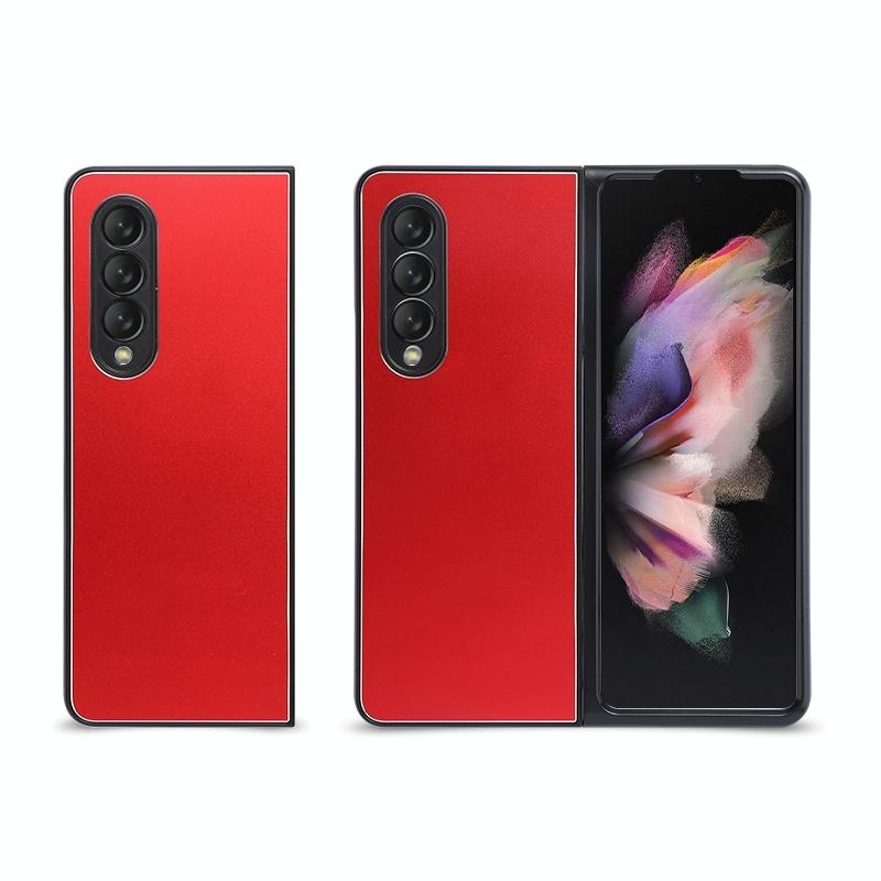 For Samsung Galaxy Z Fold4 5G Aluminum Foldable Phone Case - Black