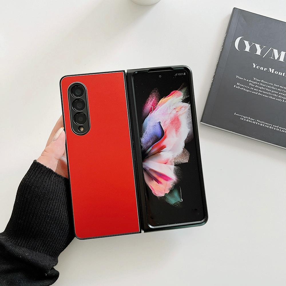For Samsung Galaxy Z Fold4 5G Aluminum Foldable Phone Case - Black