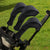 3-in-1 Golf Club Head Cover - No.1 No.3 No.5 - Protective - Red