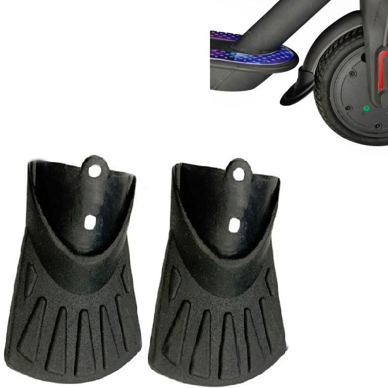 3 Pairs Scooter Fender Set for Xiaomi M365 / Pro - Front & Rear Rubber Fishtail Accessories - Fishtail