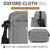 Versatile Canvas Shoulder Backpack For Men - Gray