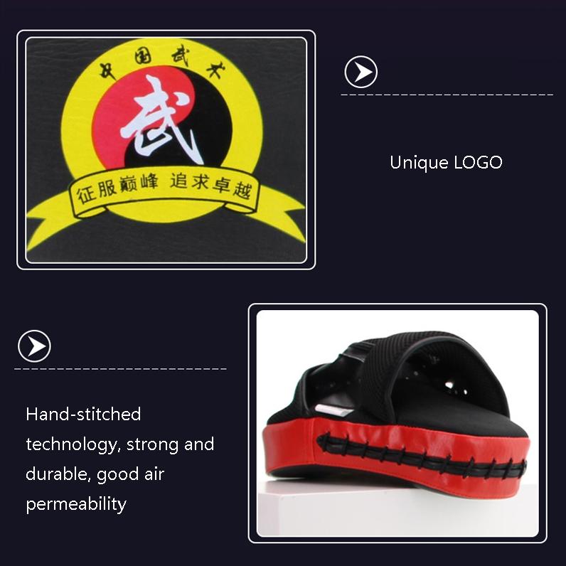 Curved Sanda Boxing Hand Target For Adults - Yellow