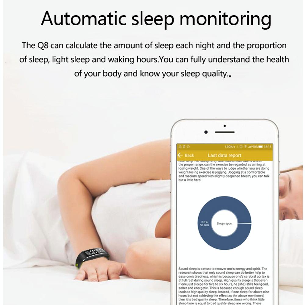 Waterproof Heart Rate Monitor Fitness Tracker - Red