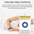Waterproof Heart Rate Monitor Fitness Tracker - Red