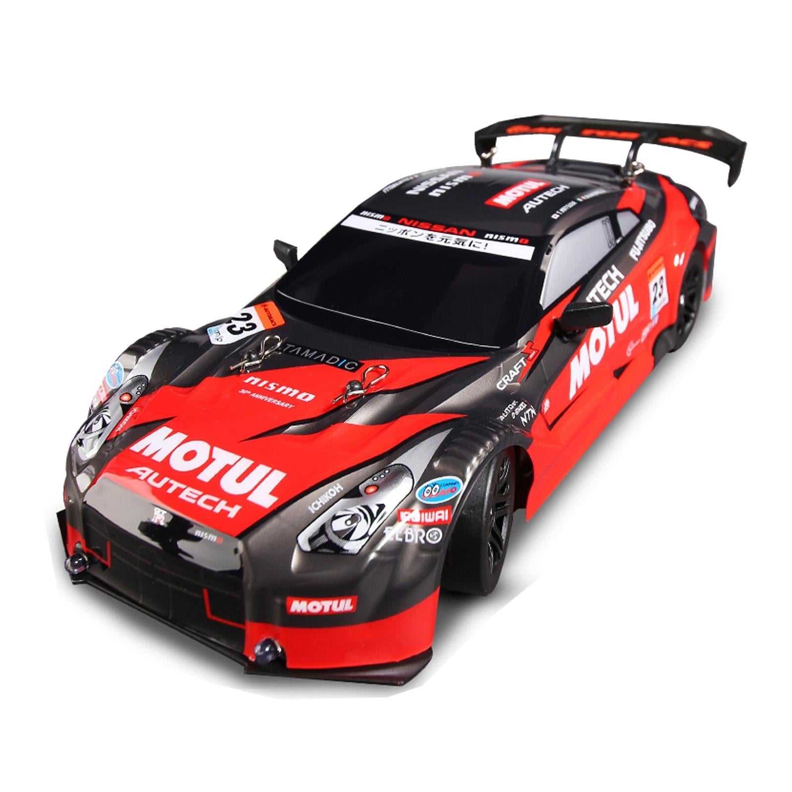 1 16 4wd Drift Rc Toy Car - 2.4g - Compact Design - Black