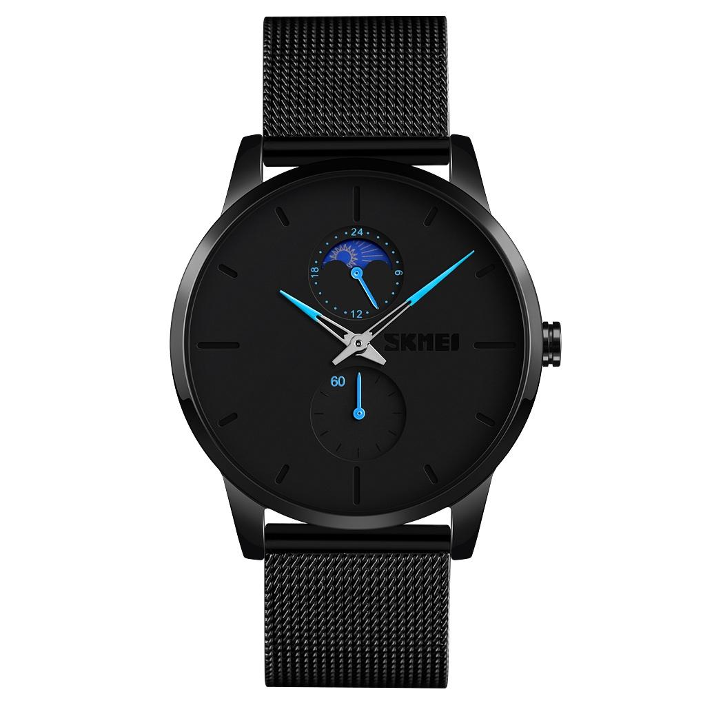 Men Simple Business Sports Watch - Quartz Movement - Blue