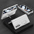 For Samsung Galaxy Z Fold4 5G Foldable Magnetic Hinge Case - Compact Design - Silver
