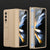 For Samsung Galaxy Z Fold4 5G Foldable Magnetic Hinged Case - Night Green