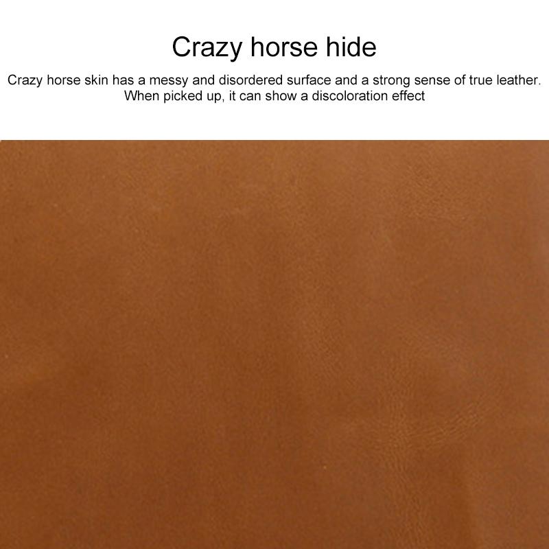 Premium Leather Business Laptop / Tablet Zipper Bag - Universal Fit - Coffee