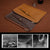 Premium Leather Business Laptop / Tablet Zipper Bag - Universal Fit - Coffee