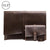 13 Laptop / Tablet Bag - Genuine Leather - Universal - Cable Winder - Business Power Adapter - Coffee