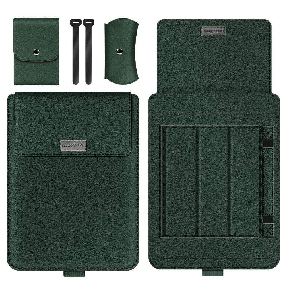 4-in-1 Computer Bracket Liner Bag - 13 / 14 Inch Storage Bag - Brown