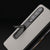 For Samsung Galaxy Z Fold4 5G Leather Phone Case With Holder - Wave Design - Grey