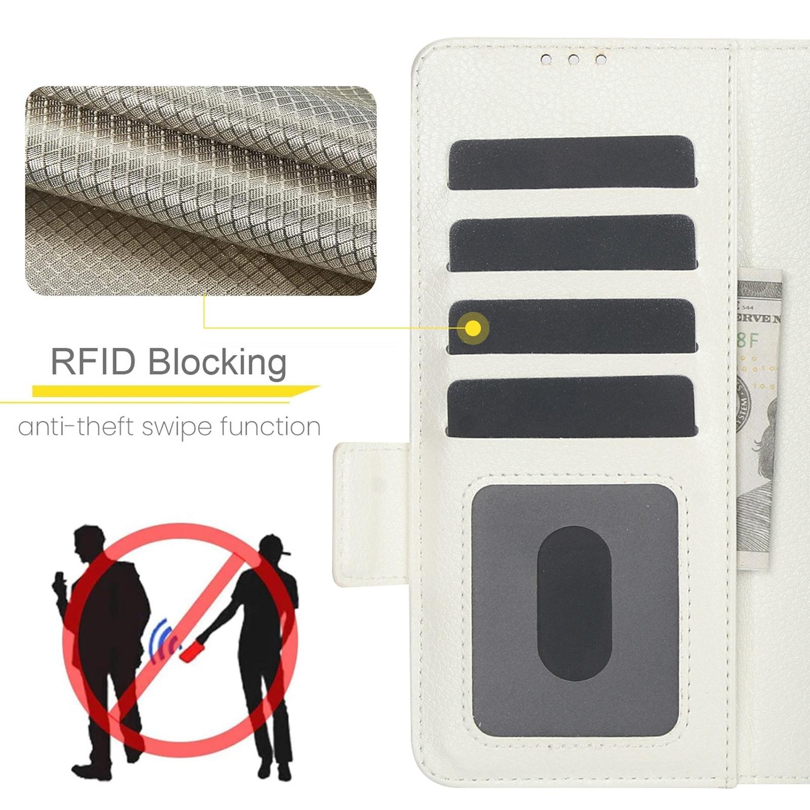 For Samsung Galaxy Z Fold4 5G Leather Phone Case With Pen Slot - Rose Gold