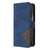For Samsung Galaxy Z Fold4 5G Leather Zip Wallet With Rhombus Texture - Brown
