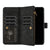 For Samsung Galaxy Z Fold4 5G Leather Zip Wallet With Rhombus Texture - Brown