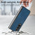 For Samsung Galaxy Z Fold4 5G Pu Back Cover - Solid Colour - Green