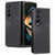 For Samsung Galaxy Z Fold4 5G Pu Back Cover - Solid Colour - Green