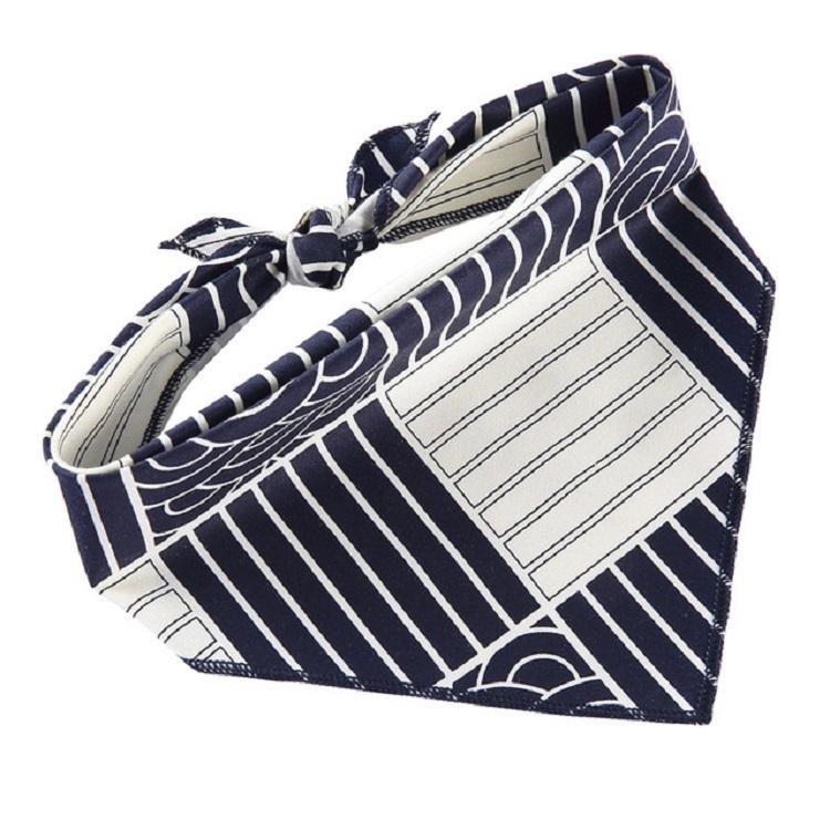 Cotton Cartoon Print Pet Saliva Towel - Size L 73X50X50Cm - Sjj31 Colour Cat