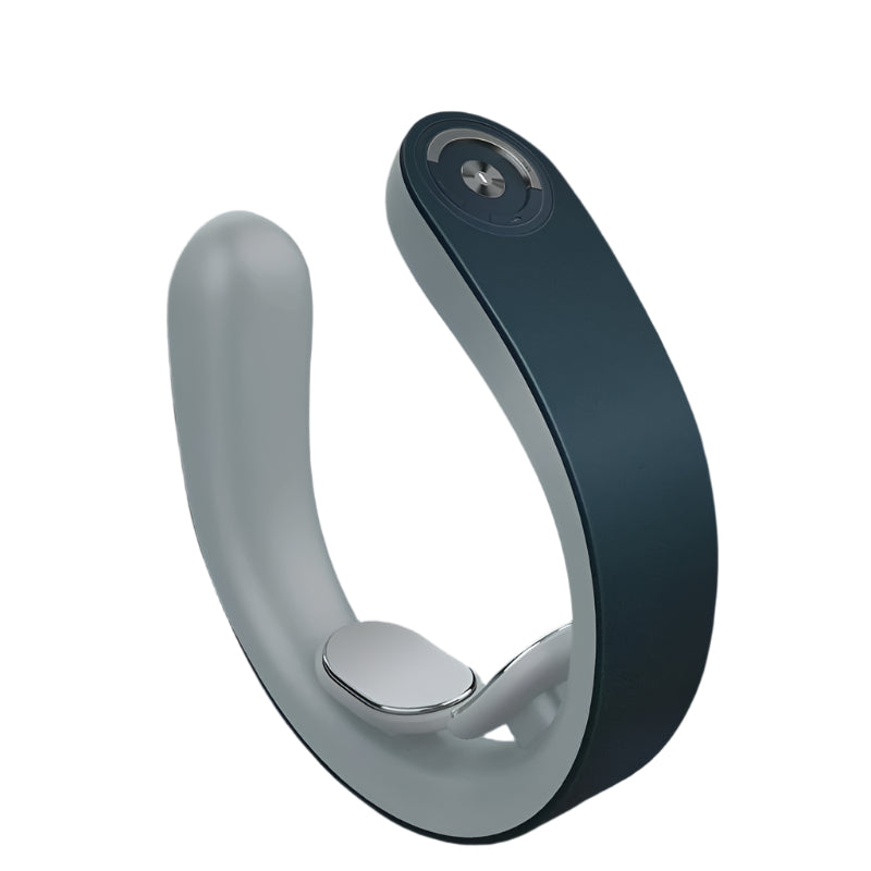 Smart Neck & Shoulder Massager Heat Therapy Multi-Function Cervical Spine Physiotherapy Pgg - Blue