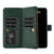 For Samsung Galaxy Z Fold4 5G Litchi Texture Zip Wallet - Green