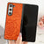 For Samsung Galaxy Z Fold4 5G Floral Print Protective Phone Case - White
