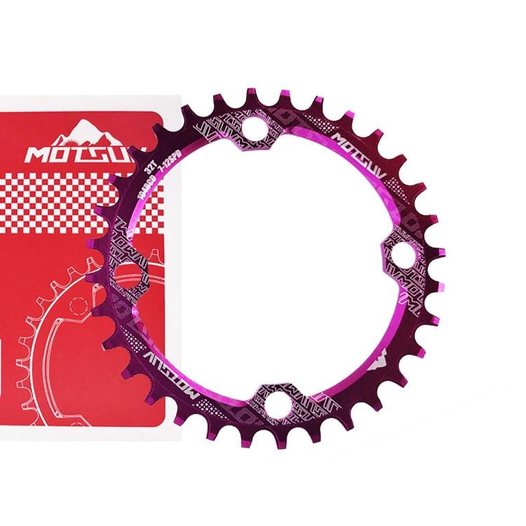 Mtb 104Bcd Narrow Wide Chainring 32T - Red