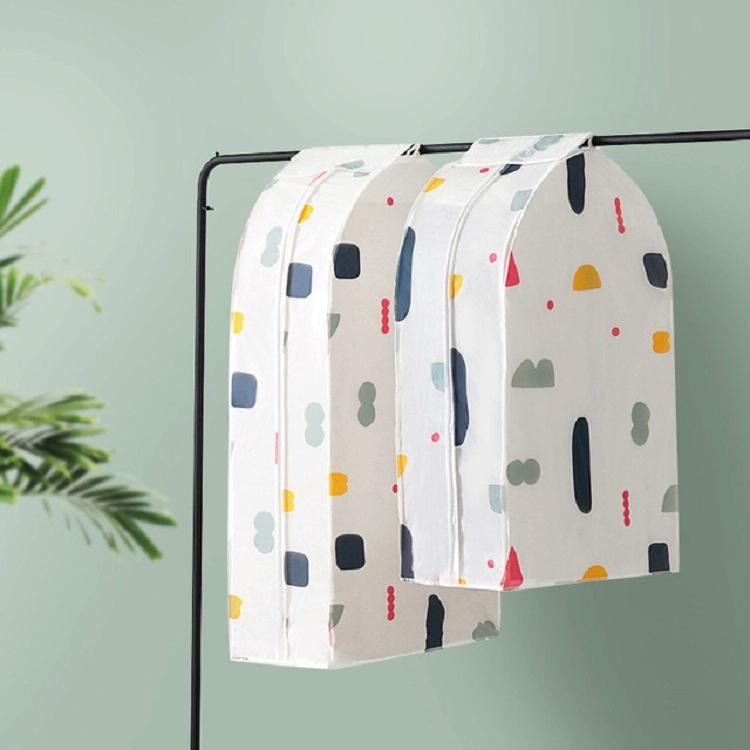 Large 3d Hanger Pocket Wardrobe with Dust Cover - Plus Sign