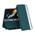 For Samsung Galaxy Z Fold4 5G Leather Phone Case With Pen Slot - Shockproof - Green