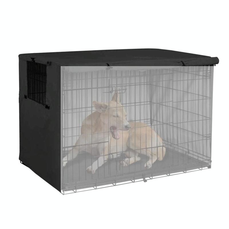 Outdoor Pet Cage Cover - Waterproof & Dustproof - 79x50.8x53cm - Beige