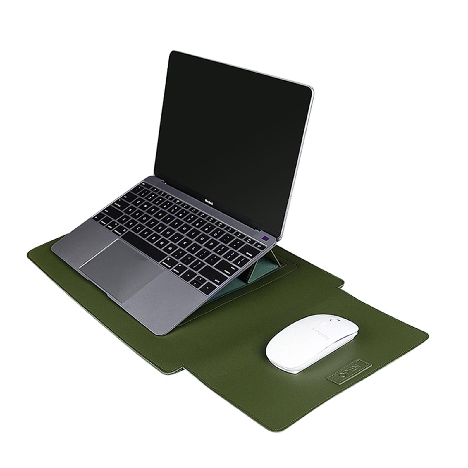 3-in-1 Multifunctional Laptop Bag for 14.1-15.4 Inch Devices in Pu Material - Cowhide Yellow