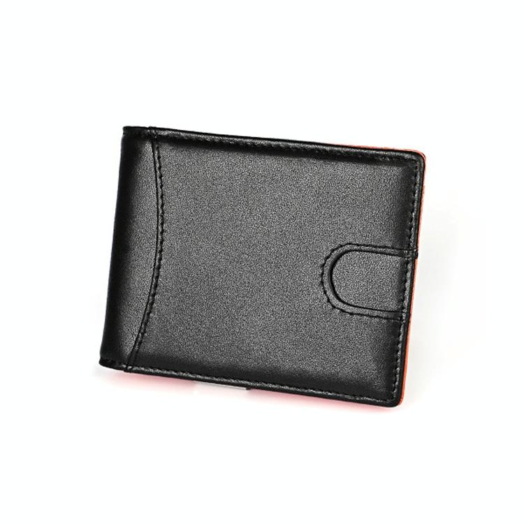 Anti-magnetic Leather Wallet with Zipper for Men - Rfid Protection - Coffee