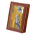 Leather Rfid Card Holder Wallet with 5 Slots and Pocket - Coffee